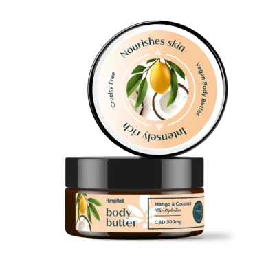 CBD Mango and Coconut Body Butter 300mg (200ml)